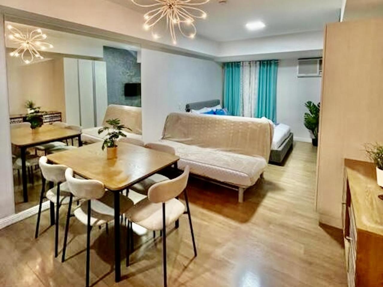 Abreeza Studio Suite 2321 - Pool, Wifi, City View, Washer, Ac, Netflix, Mall Davao Bagian luar foto