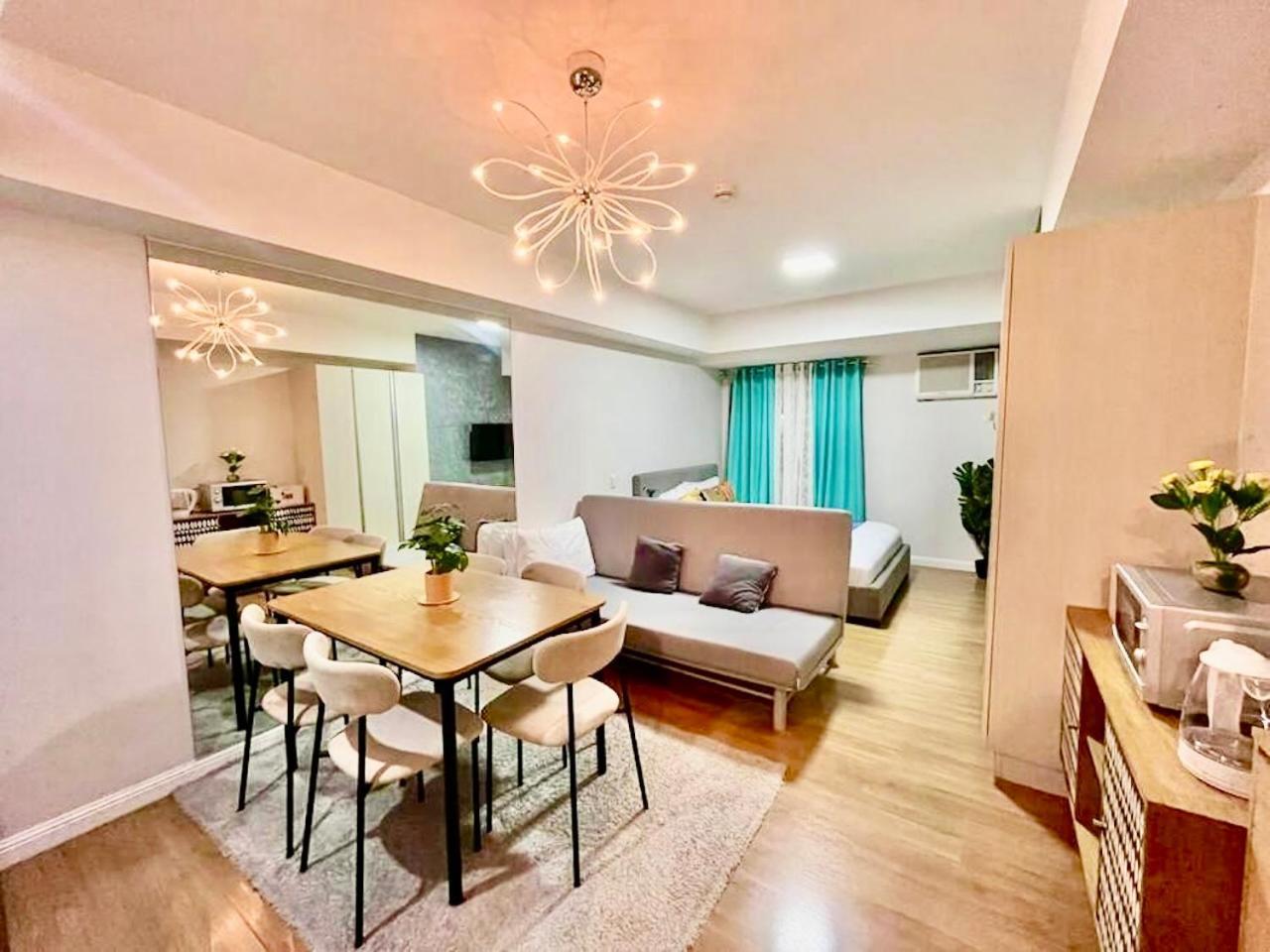 Abreeza Studio Suite 2321 - Pool, Wifi, City View, Washer, Ac, Netflix, Mall Davao Bagian luar foto